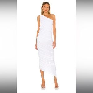 Norma Kamali one shoulder dress